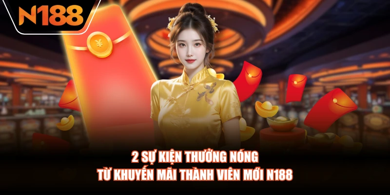 2 sự kiện thưởng nóng từ khuyến mãi thành viên mới N188