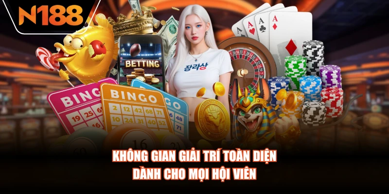 Không gian giải trí toàn diện dành cho mọi hội viên